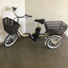 愛品館八千代店】Panasonic 電動アシスト自転車 ビビDX BE-ELD636 内装 