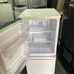 北九州市内配送無料　保証付き　冷蔵庫/137L/SHARP/シャープ/SJ-14E9-KB/どっちも付け替えドア/耐熱トップテーブル/