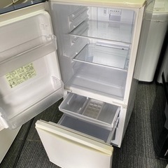 北九州市内配送無料　保証付き　冷蔵庫/137L/SHARP/シャープ/SJ-14E9-KB/どっちも付け替えドア/耐熱トップテーブル/