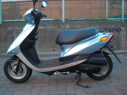 SA36J JOG ライトブルー サイドスタンド付き バッテリー/シートカバー/ベルト/プラグ等新品交換済み