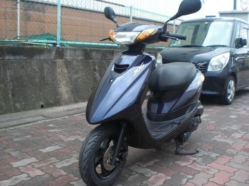 ヤマハ 50cc 原付 SA39J JOG DX ネイビー タイヤ前後/バッテリー