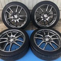 売れました　18インチ　ワークエモーション極　pcd100 ５穴