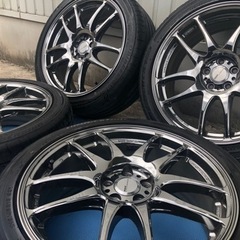 売れました　18インチ　ワークエモーション極　pcd100 ５穴