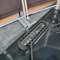 🙇‍♂️売約済み❌6118‼️配送設置は無料🙌‼️最新2023年製✨グリル未使用✨リンナイ 都市ガス用 ガスコンロ