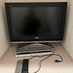 26c3500 東芝 DVDプレイヤー、液晶テレビセット