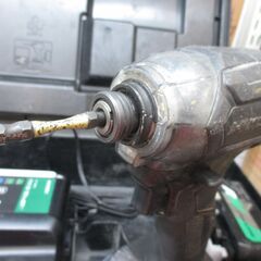 ハイコーキ WH36DC2XPBG インパクトドライバ 中古品 36V マルチバッテリー×2 充電器 【ハンズクラフト宜野湾店】