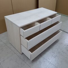 未使用訳あり 桐クローゼットチェスト 100幅3段 クローゼット