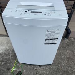 TOSHIBA 洗濯機　2020年製　4.5K 15,000円‼...
