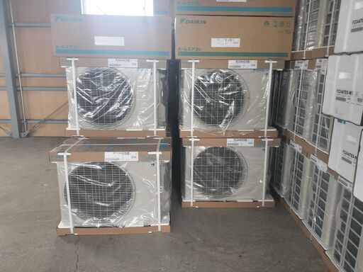 新品24 DAIKIN2024年式2.2kw6畳適用エアコン70000円＠標準工事込み大阪市内価格