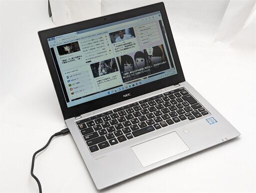 激安 高速SSD 12.5型 ノートパソコン NEC PC-VKM17BZG4 中古良品 第8世代 i5 8GB Wi-Fi Bluetooth webカメラ Windows11 Office 即使用可