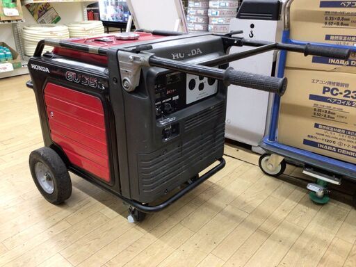 【エコツール半田店】HONDA/ホンダ 5.5kVA正弦波インバーター搭載発電機 EU55is【愛知県/名古屋市/知立市/半田市/岡崎市/工具】 【ITDQ553MAV13】★ 出張買取 も好評受付中！ エコツール半田店】HONDA/ホンダ 5.5kVA正弦波インバーター搭載発電機
