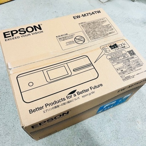 【‼️✨美品✨‼️】エプソンエコタンク搭載モデルEW-M754TW
