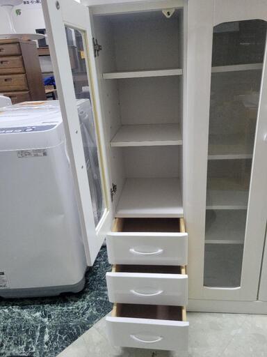 ミドルボード 小型食器棚 レンジボード レンジ台 中古 リサイクルショップ宮崎屋住吉店24.5.28k - その他