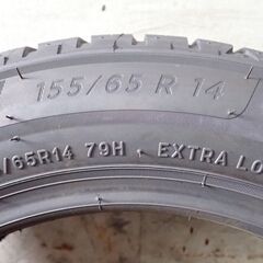 (M-2)MICHELIN（ミシュラン）155/65R14 4本セット（工賃等全て込み価格！）