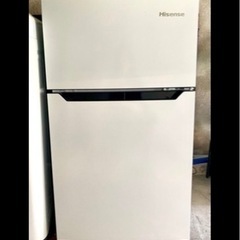 冷蔵庫Hisense 18年製 2ドア93ℓ