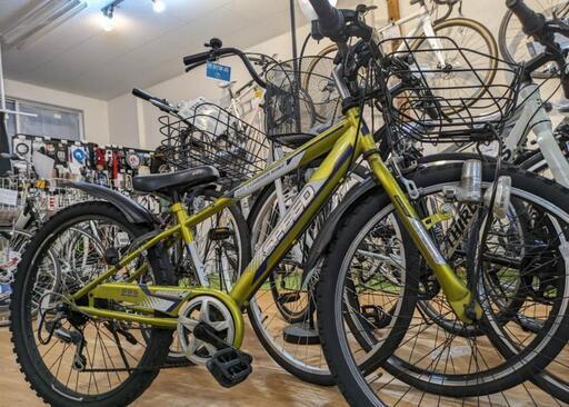 あさひ自転車　24インチ　ジュニアマウンテンバイク