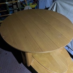 コタツ　テーブル　円型