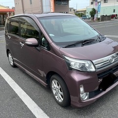 25年式18万キロムーヴカスタム ナビ付 車検12月まで