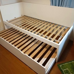 （お相手決定しました）IKEA 2段ベッド　引き出しタイプ