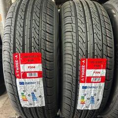 🌞195/65R15⭐工賃込み！新品未使用！プリウス、ノア、ヴォクシー、エスクァイア、アイシス、アリオン、ウィッシュ、オーパ、オーリス、カローラスポーツ、カローラツーリング、カローラフィールダー、ストリーム、インテグラ、エディックス、ステップワゴン、セレナ、アクセラ、インプレッサ等に！THREE-A製サマータイヤ入荷しました🌞