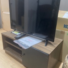 テレビ32型・テレビ台セット