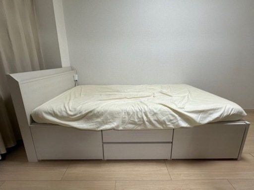 家具 ベッド セミダブルベッド