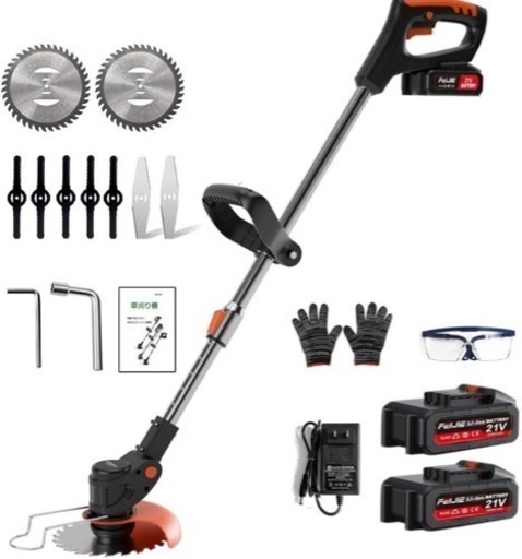 再入荷！人気✨電動草刈り機 充電式 折り畳み 人気 21V