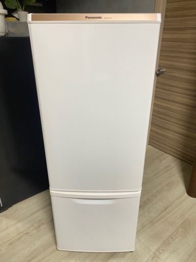 [配送可能]　パナソニック Panasonic NR-B177W-W [冷蔵庫(168L 右開き) 2ドア ホワイト]