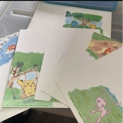 ポケモン　絵入りはがき5枚組