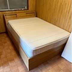 【急募・6月中旬まで】家具 ベッド ダブルベッド