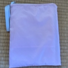 3000円エプロン　ピンク　テーブル一体型　袋　食事　離乳食　食...