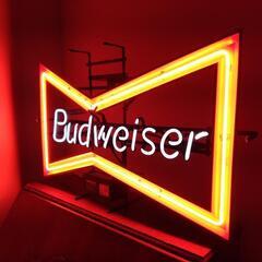 Budweiserバドワイザー ネオン管    　　　壁掛けタイ...