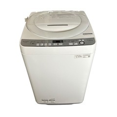 【ジ05027-07】 状態かなり綺麗で年式も新しい‼️ SHARP 洗濯機　2020年　7kg
