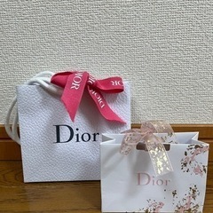 【Dior】  ブランド紙袋ショップ袋ショッパーギフト　　　ミニ...