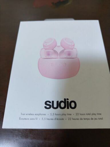 SUDIO TOLV R 正規品 証明書付き ワイヤレス　イヤホン