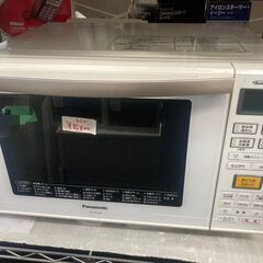 ☆中古￥5,800！Panasonic　オーブンレンジ　家電　2017年製　NE-MS234-W型　【BE153】