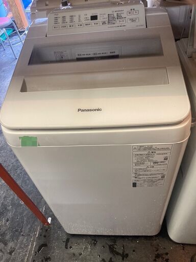 ☆中古￥13,800！Panasonic　7.0kg洗濯機　家電　NA-FA7-H7型　2019年製　幅57㎝ｘ奥行58㎝ｘ高さ102㎝　【BE154】