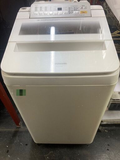 ☆中古￥10,800！Panasonic　7.0kg洗濯機　家電　NA-FA70H6型　幅57㎝ｘ奥行58㎝ｘ高さ102㎝　【BE156】