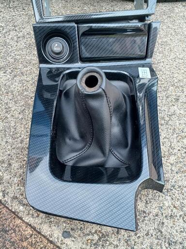 スカイライン R34 カーボンパネル 後期エアコンアンプ レア物 (リキ  