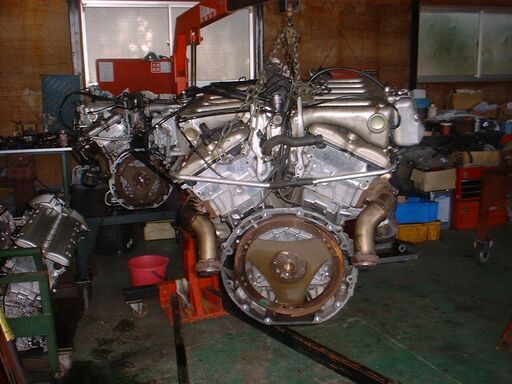 MB-129-600SL-120-V12コンプリートエンジン制作販売 メルセデス―ベンツ 