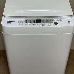 送料・設置込み可　洗濯機　5.5kg Hisense 2023年