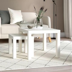 家具 IKEA ホワイトテーブル