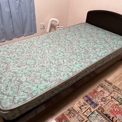 ベッド　シングル　フランスベッド　高さ調整可能
