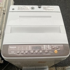 PANASONIC 7kg 2018年製洗濯機