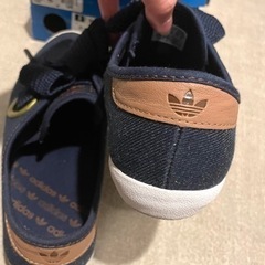 adidas アディダス 靴 スニーカー デニム ヴィンテージ風