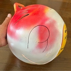 ハンドメイド浮き玉「招き猫　招福」〈兵」