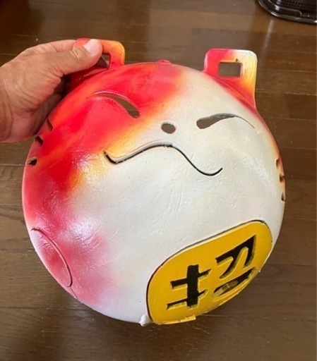 ハンドメイド浮き玉「招き猫 招福」〈兵」 - その他 