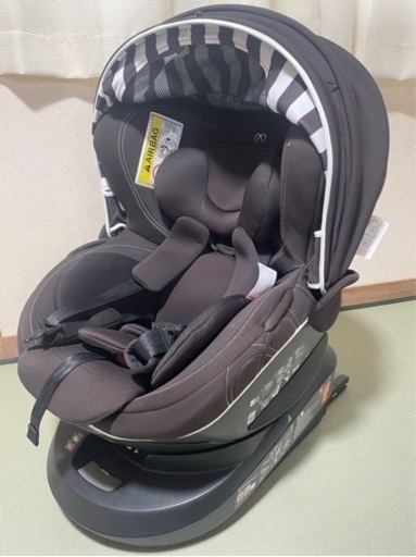 回転式チャイルドシートISOFIX【エールべべ】クルット4 ウィ