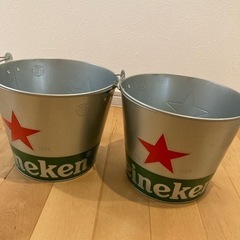 Heinekenバケツ２つセット