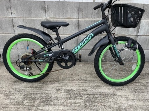20インチ自転車　身長115㌢〜135㌢　6段変速機ギヤ